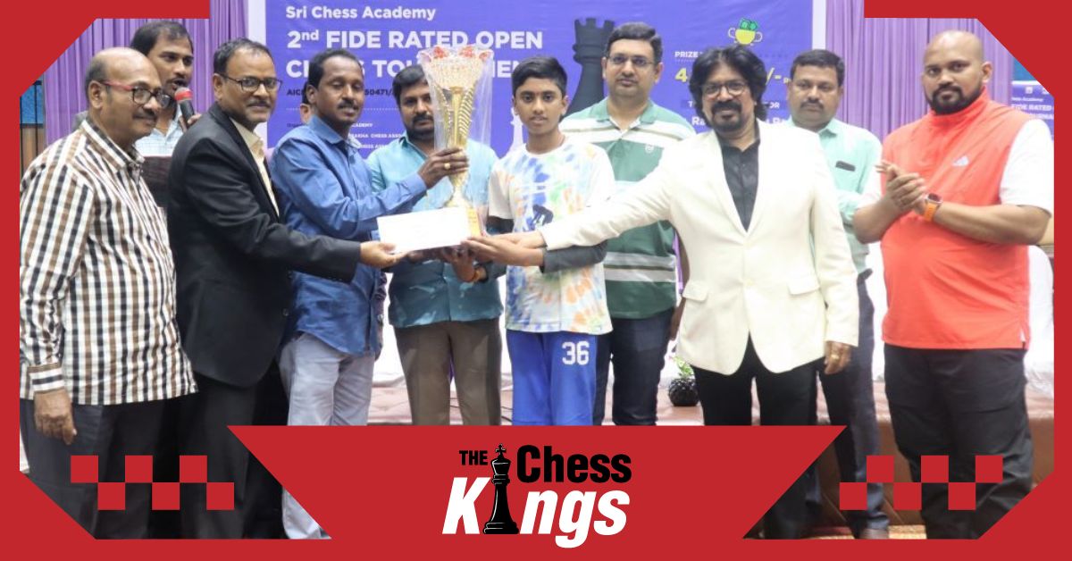 वेंकट बनें Sri Chess Academy Rating के विजेता  