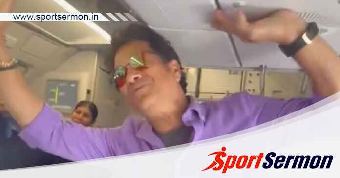 Entire flight cheers as Sachin Tendulkar travels economy  