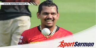 Sunil Narine become first player to get Red Card in Cricket  