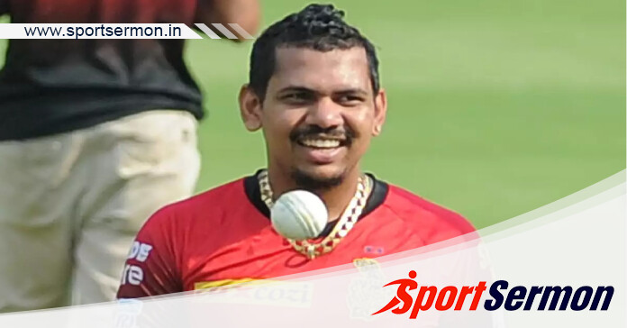 Sunil Narine become first player to get Red Card in Cricket  