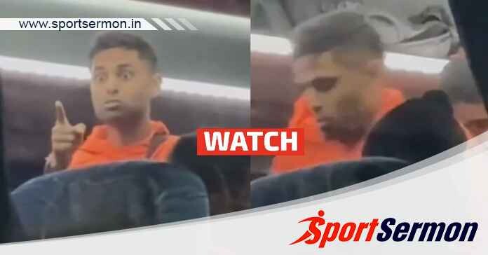 Cricketer Suryakumar Yadav loses calm at Arshdeep in bus  