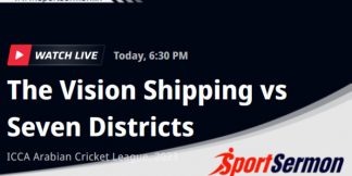 TVS vs SVD Live Score,SF 1,ICCA Arabian Cricket League 2023  