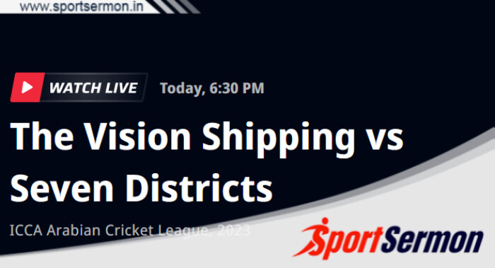 TVS vs SVD Live Score,SF 1,ICCA Arabian Cricket League 2023  