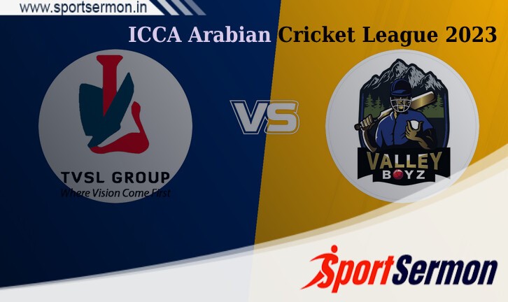TVS vs VB Live Score, Match 6, ICCA Arabian T20 League   TVS vs VB Live Score, Match 6, ICCA Arabian T20 League