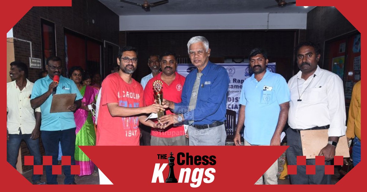 46 वर्षीय कनुरी ने जीता  तिरुपत्तूर रैपिड रेटिंग ओपन 2023   46 वर्षीय कनुरी ने जीता  तिरुपत्तूर रैपिड रेटिंग ओपन 2023