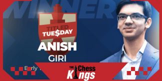 Titled Tuesday के किंग बने अनीश गिरी  