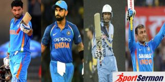 Top 5 Fastest Century in ODI for India  