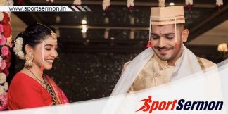 CSK bowler Tushar Deshpande gets married to Nabha Gaddamwar  