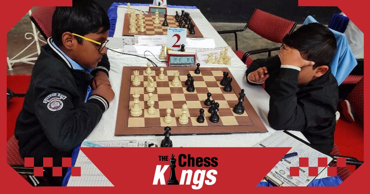 नैशनल अंडर-9 : 7वें राउंड के बाद आरव और शारवानिका बने एकमात्र लीडर  