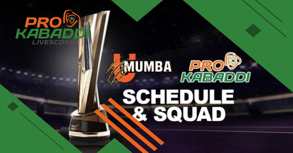 PKL 2023: यहां देखें U Mumba का शेड्यूल और मैचों की लिस्ट  