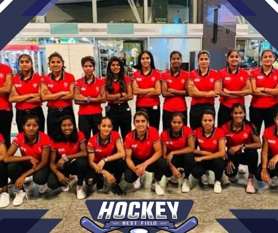 Indian Junior Women's Hockey Team दक्षिण अफ्रीका के लिए रवाना  