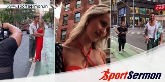 NY Photographer Encounters Australian Cricketer Stoinis  