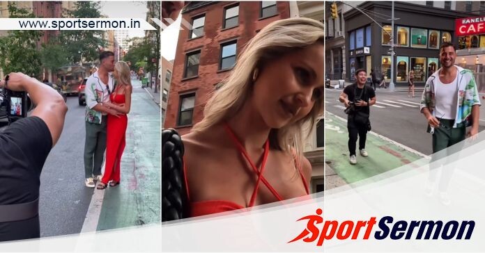 NY Photographer Encounters Australian Cricketer Stoinis   NY Photographer Encounters Australian Cricketer Stoinis