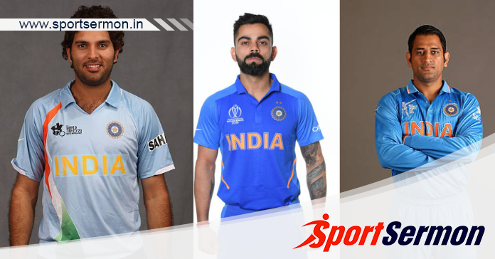 Indian Cricket Team Jersey from 1992 to 2019 World Cup  