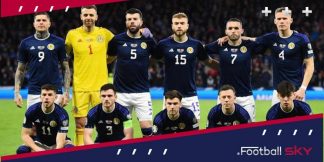 स्कॉटलैंड पहुँची 2024 के यूरो कप मे  