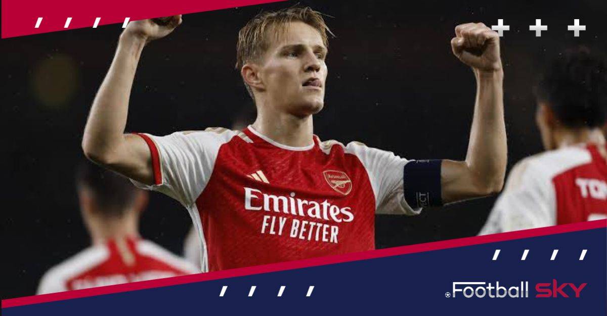 मार्टिन ओडेगार्ड आर्सनल की जीत पर बेहद खुश  