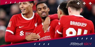 FA कप के पाँचवे दौर मे लिवरपूल ने 5-2 से नोर्विच को हराया  