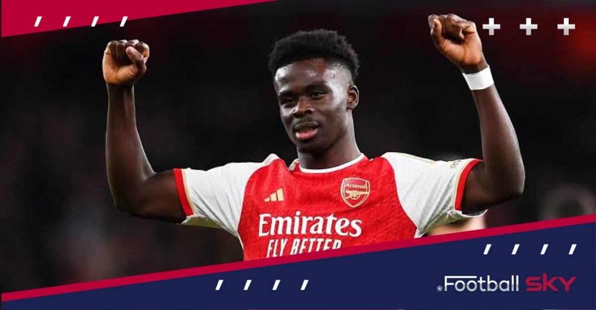 साका ने रोनाल्डो के रेकॉर्ड की बराबरी  