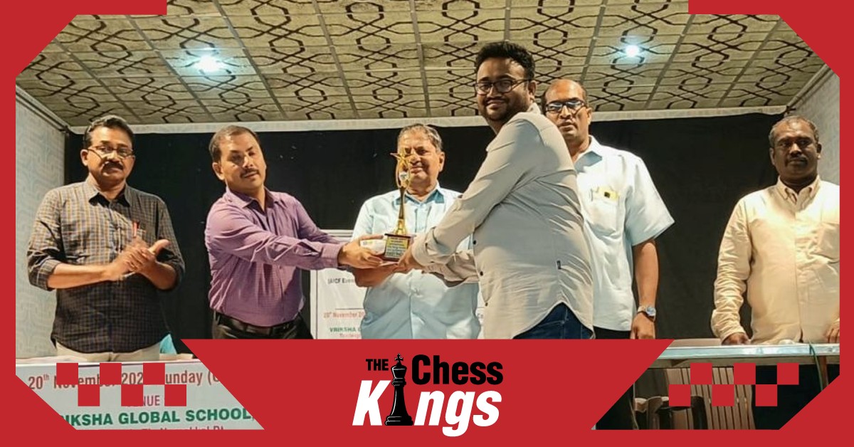 विग्नेश्वरन एस ने जीता Prime Chess Academy Rapid Rating Open   
