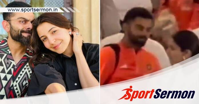 Fans react as Virat Kohli hugs Ritika in front of Anushka  