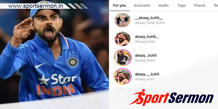 Virat Kohli's Son Fake Social Media Account Pops Up   Virat Kohli's Son Fake Social Media Account Pops Up