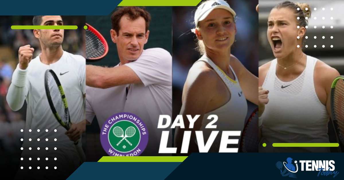 Wimbledon 2023: विंबलडन 2023 के दूसरे दिन होंगे ये बड़े मैच  