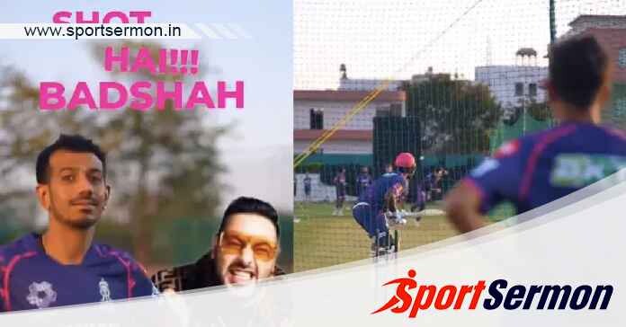 Yuzendra Chahal hypes Sanju Samson at Rajasthan Royals nets  