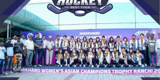 महिला एशियाई चैंपियंस ट्रॉफी 2023 के रांची पहुंचा जापान  