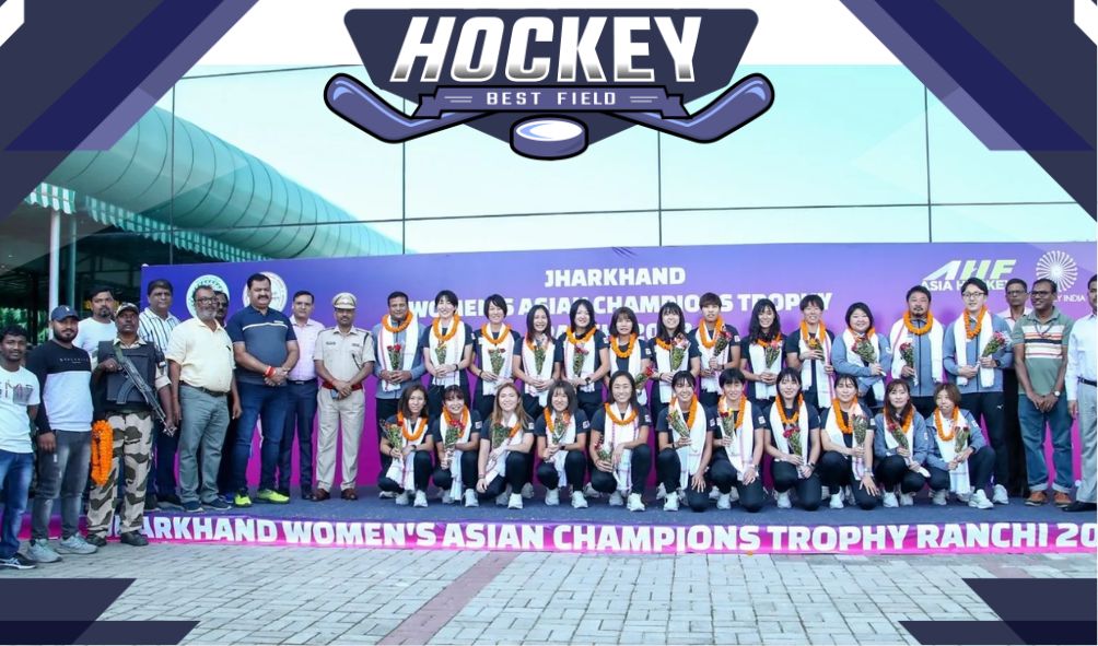 महिला एशियाई चैंपियंस ट्रॉफी 2023 के रांची पहुंचा जापान  