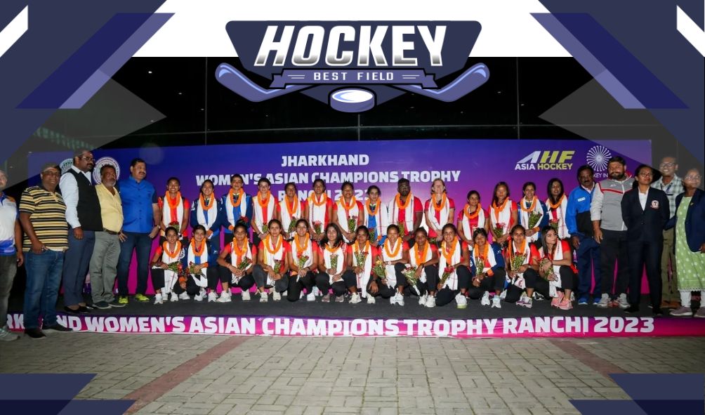 महिला एशियाई चैंपियंस ट्रॉफी के लिए भारतीय टीम रांची पहुंची  
