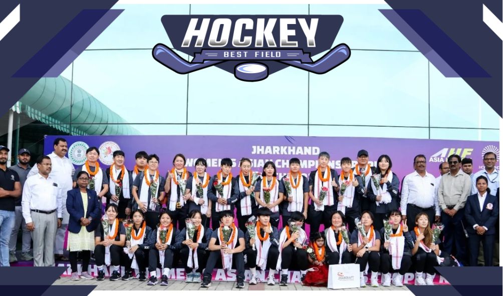 महिला एशियाई चैंपियंस ट्रॉफी के लिए कोरिया टीम रांची पहुंची  