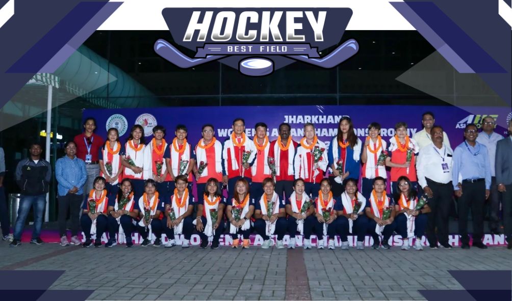 महिला एशियाई चैंपियंस ट्रॉफी के लिए थाईलैंड टीम पहुंची भारत  