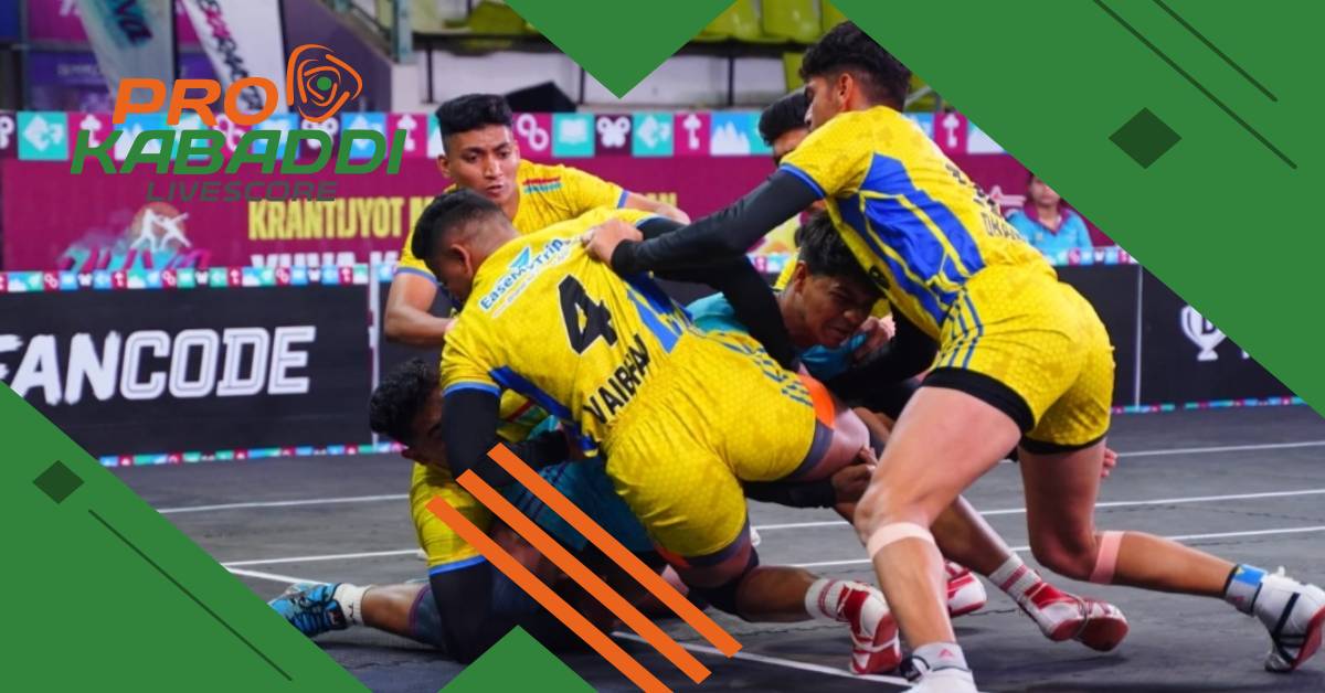 Yuva Kabaddi Series Youth League 2024 के 17वे दिन का रिजल्ट  