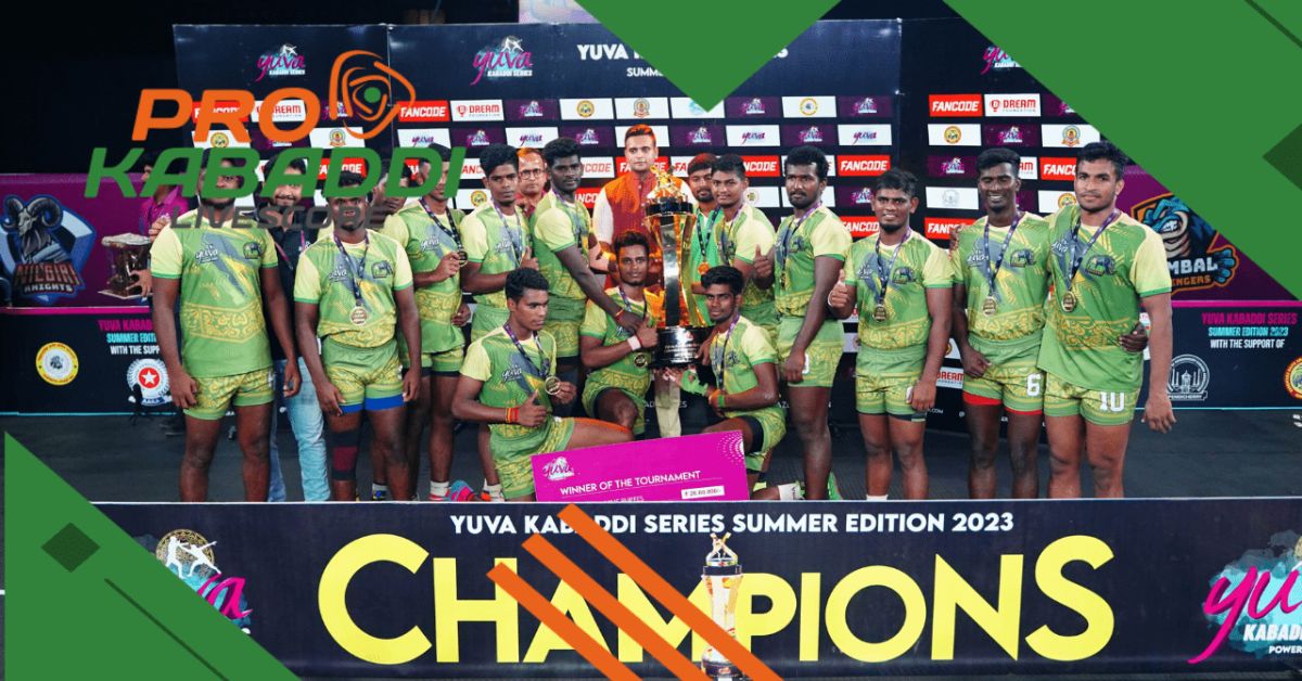 Yuva Kabaddi Series 2023 की Winner बनी पलानी टस्कर्स  