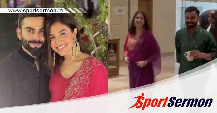 Actress Anushka Sharma flaunts baby bump in a viral video!