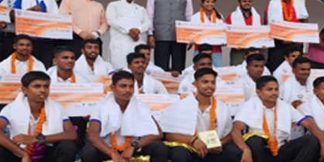 Junior Hockey Asia Cup के खिलाड़ियों का हुआ सम्मान  