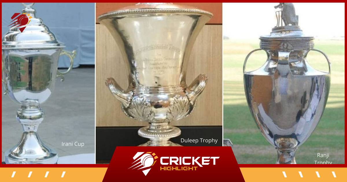 All Trophy of Cricket In India: रणजी, दलीप, ईरानी ट्रॉफी   All Trophy of Cricket In India: रणजी, दलीप, ईरानी ट्रॉफी