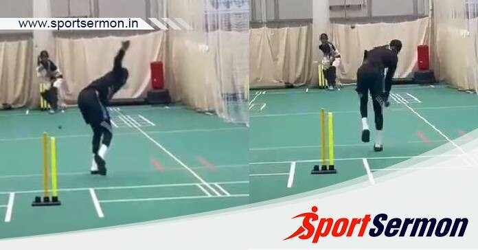 VIRAL VIDEO: Bowler Jofra Archer turns left-arm pacer  