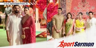 Indian cricketers spotted at Ambani's for Ganesh Darshan!  