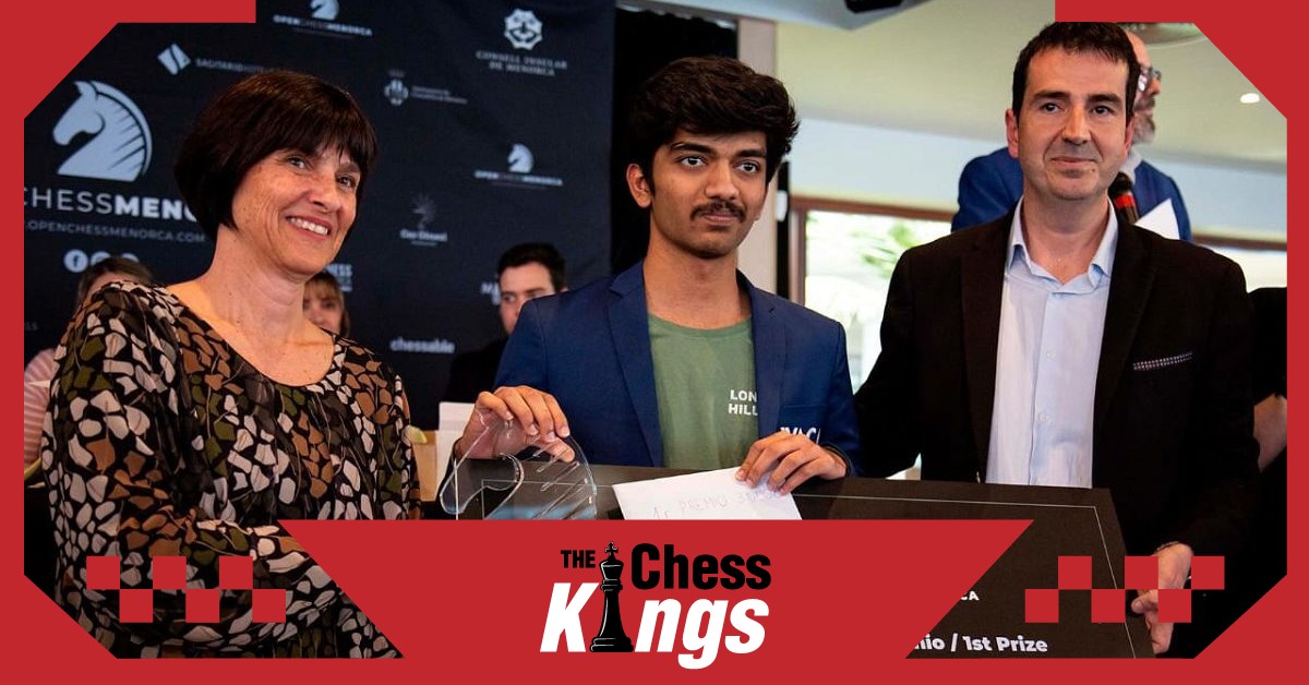 डी गुकेश ने लगातार दूसरी बार जीता Menorca Open  