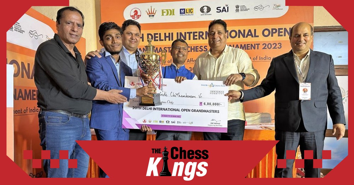 आखरी मैच में लेवन को हराकर अरविंद ने जीता 20वां दिल्ली ओपन  