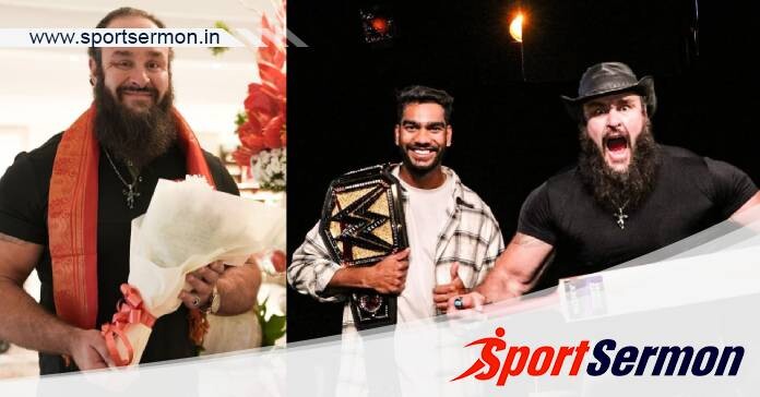 WWE Star Braun Strowman finishes his Four-Days India Tour   WWE Star Braun Strowman finishes his Four-Days India Tour