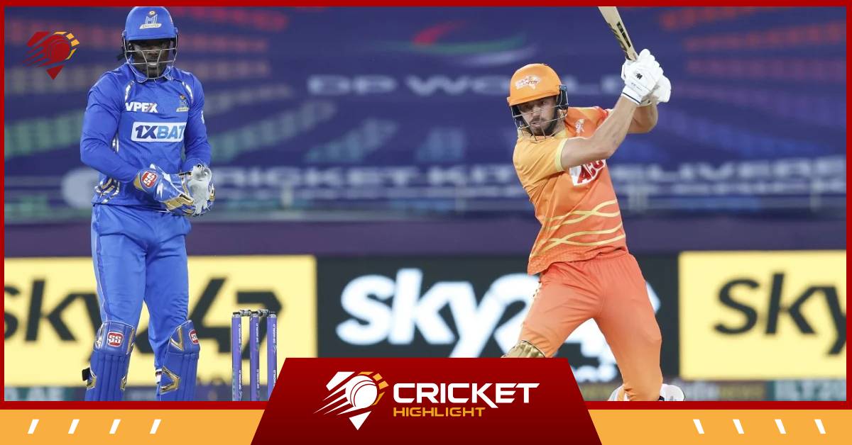 ILT20 2024 EMI vs GUL क्वालीफायर के लिए कप्तान और उप-कप्तान  