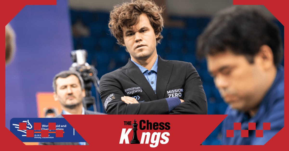 वर्ल्ड रैपिड चैंपियनशिप : दूसरे दिन कार्लसन बन गए एकमात्र लीडर  