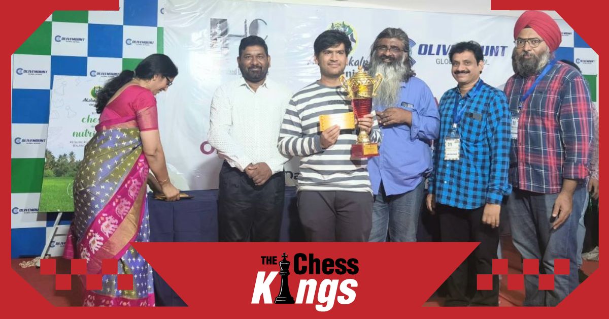 Hyderabad Chess Centre Rapid Open के विजेता बने Jwalin  