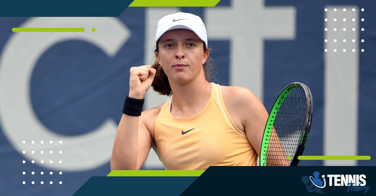 Canadian Open के  सेमीफाइनल में पहुंची Iga Swiatek  