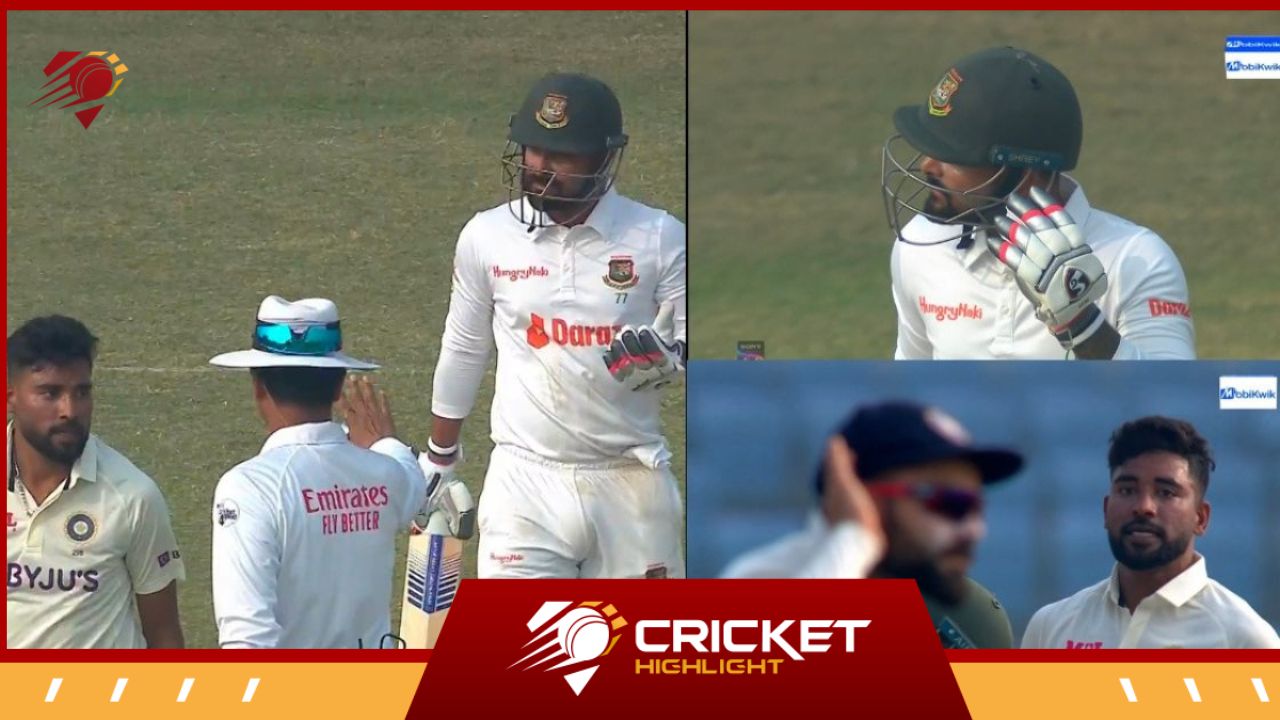 IND-BAN टेस्ट के दौरान Siraj ने Litton Das से ऐसा क्या कहा कि वो आग बबूला हो गए?  