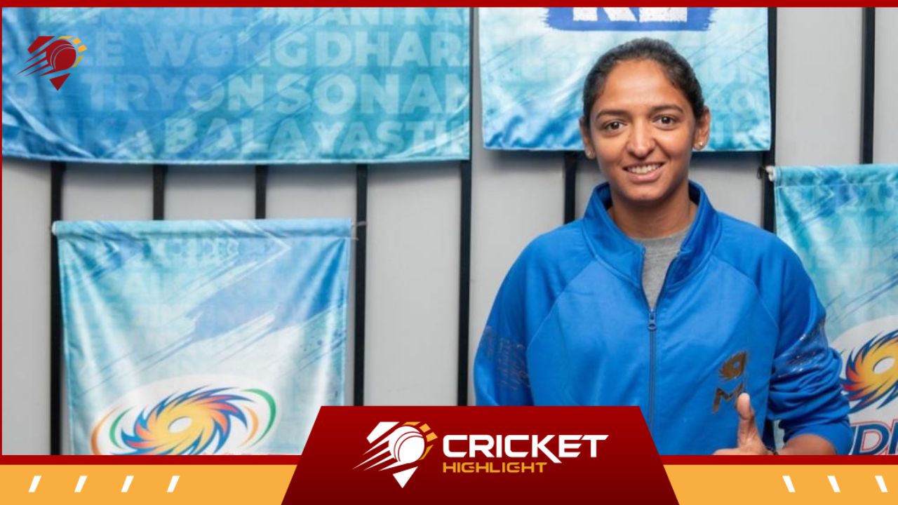 WPL 2023 से पहले हरमनप्रीत को MI का Captain घोषित किया गया  