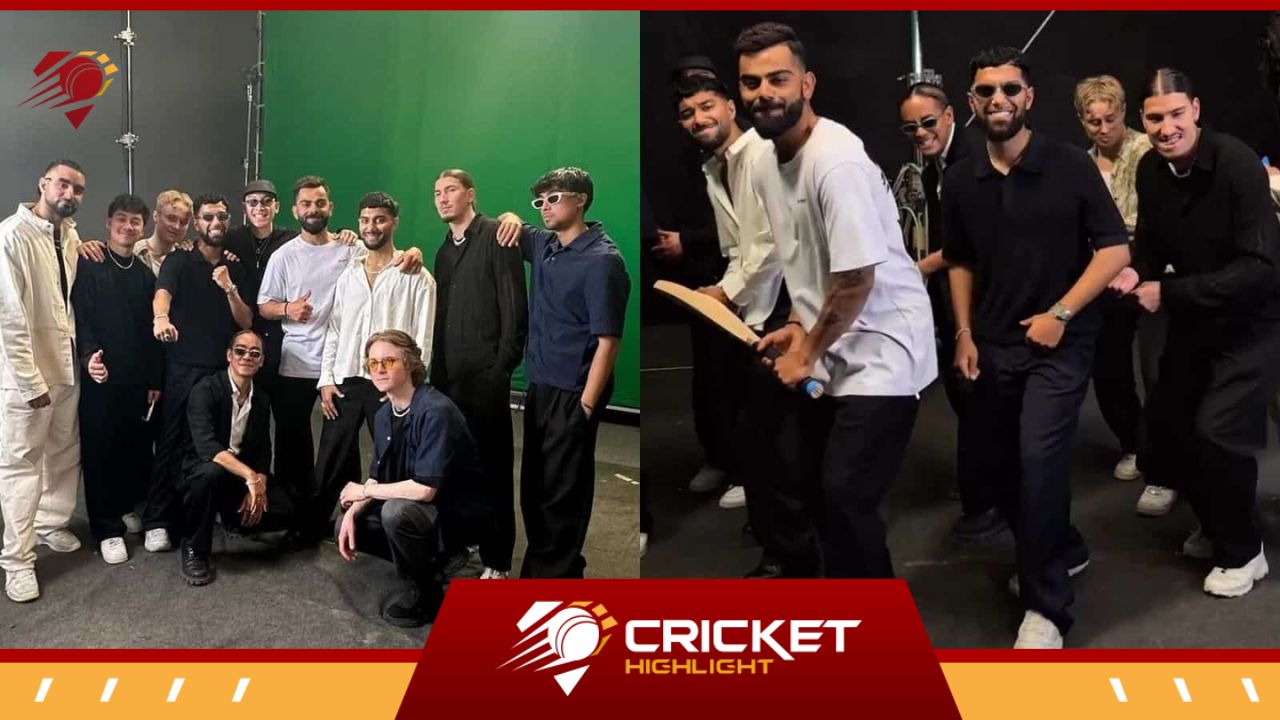 Virat Kohli ने ग्रुप में लगाया ठुमका, Dance Video हुआ वायरल  
