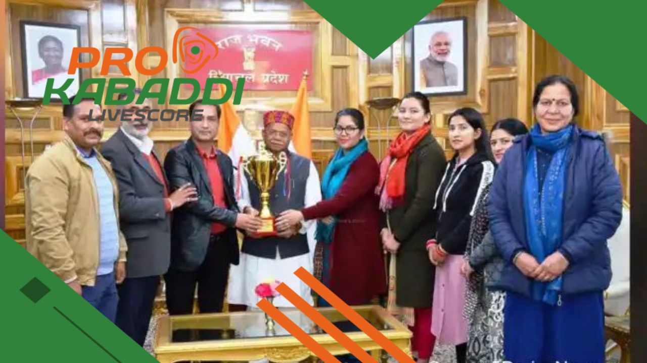 हिमाचल प्रदेश की महिला कबड्डी टीम ने राज्यपाल से मुलाकात की  